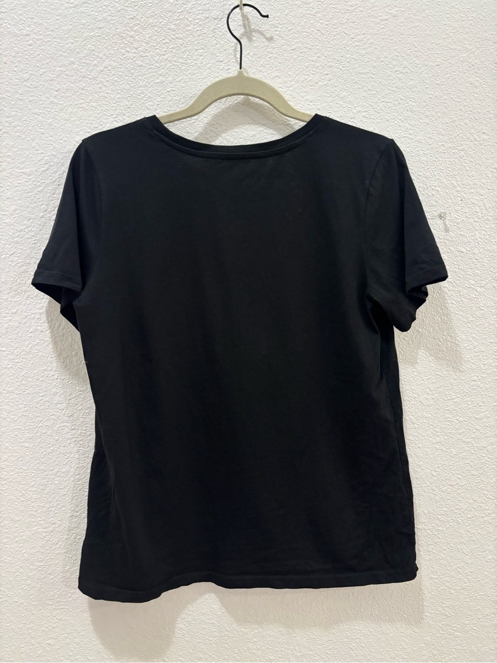 PACT Black Organic Cotton Short Sleeve Tee Size Medium - Picture 3 of 4